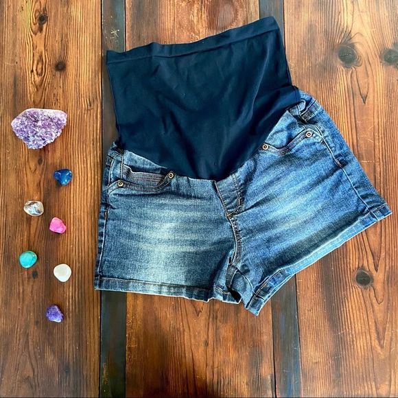 Planet Motherhood Pants - Maternity Shorts Planet Motherhood Denim